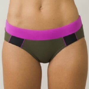 Prana Bikini Bottom NWT Cargo Green XL Extra Large